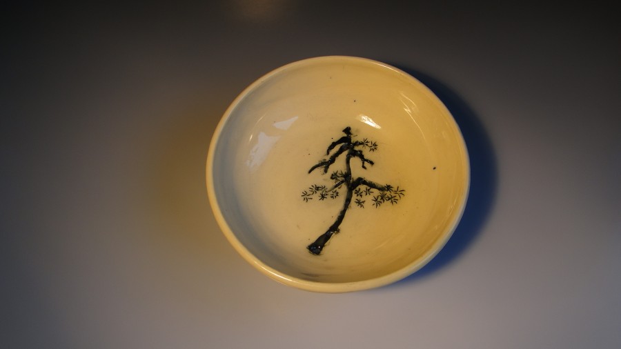Bowl "chinese pine" by Mojaceramika.pl