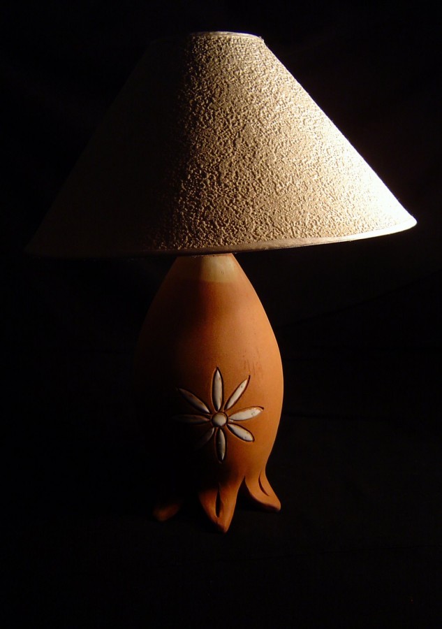 Ceramic lamp, Mojaceramika.pl