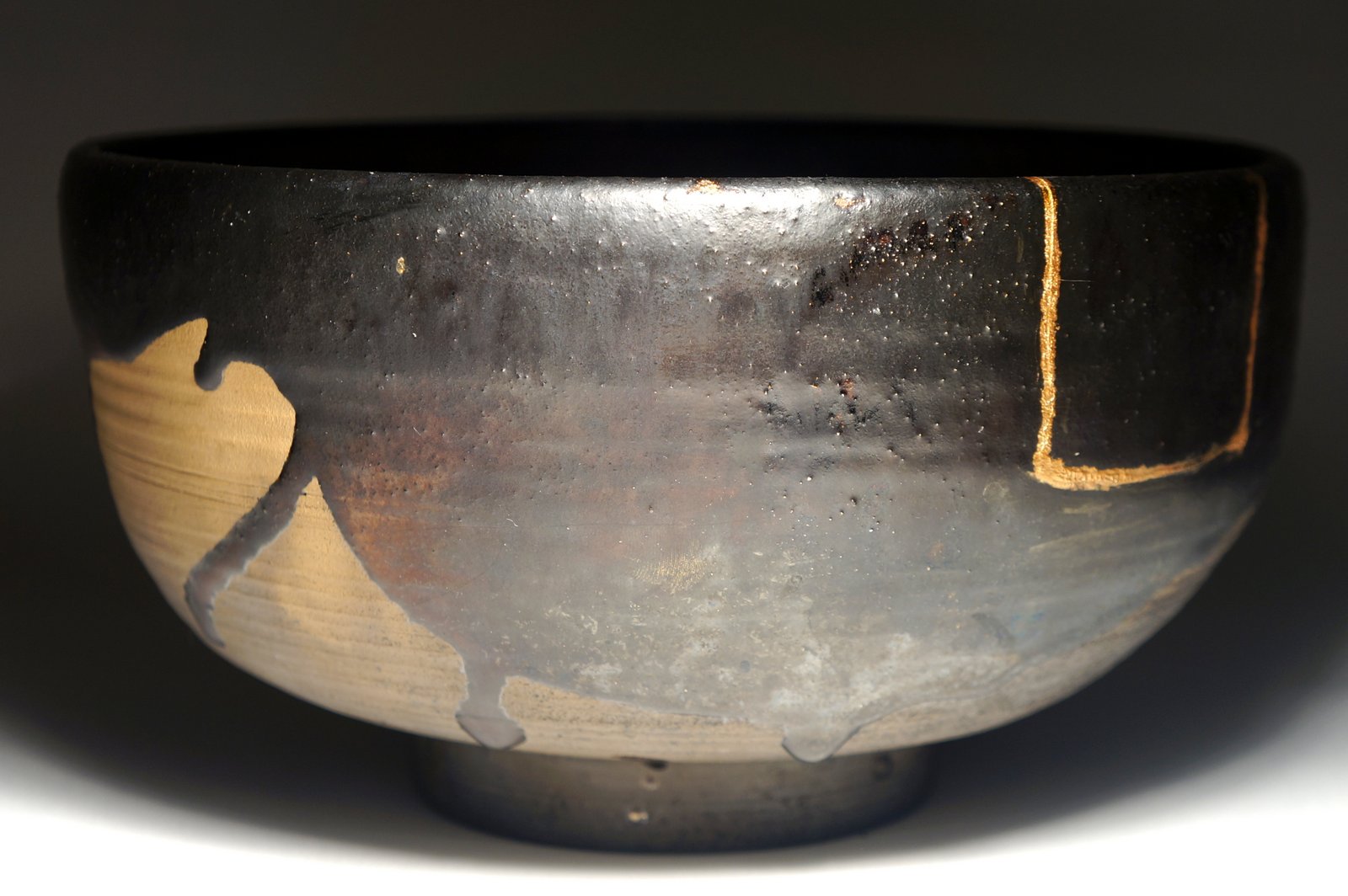 Duża miska z kintsugi #83
